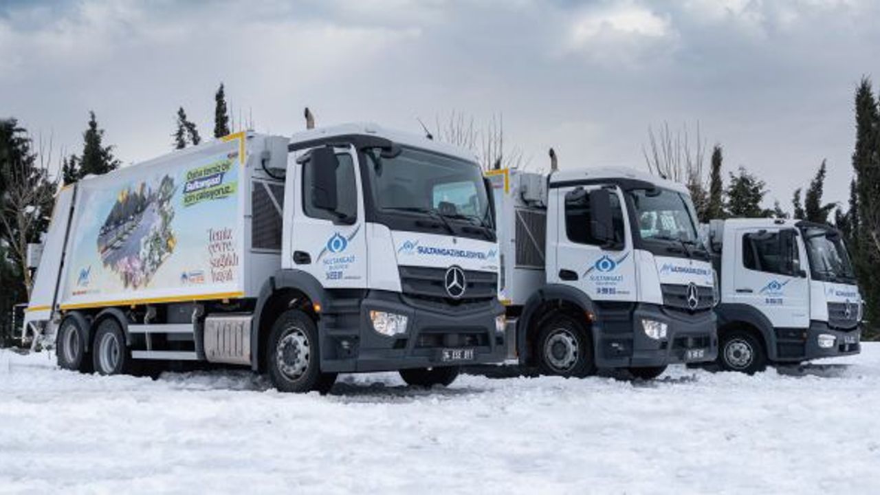İstanbul Sultangazi Belediyesi, 43 adet Mercedes-Benz kamyon aldı