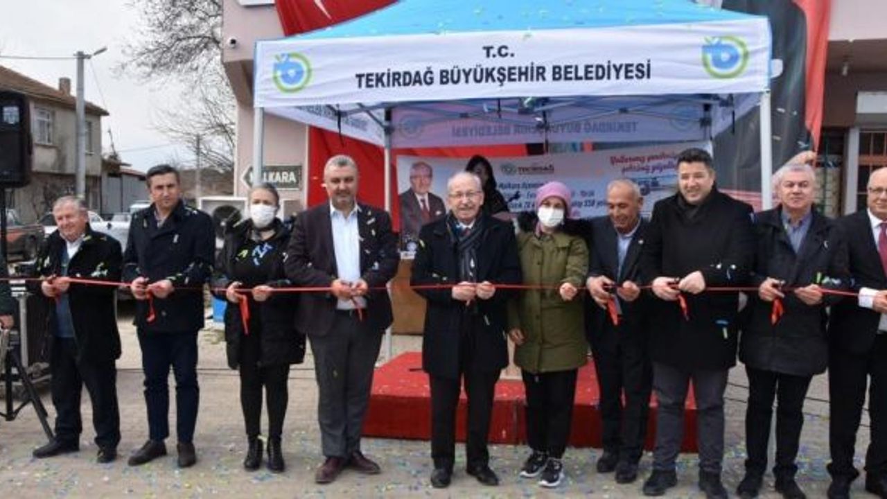 11 Milyon 750 Bin TL'lik yatırımla Malkara bağlantı yolu açıldı