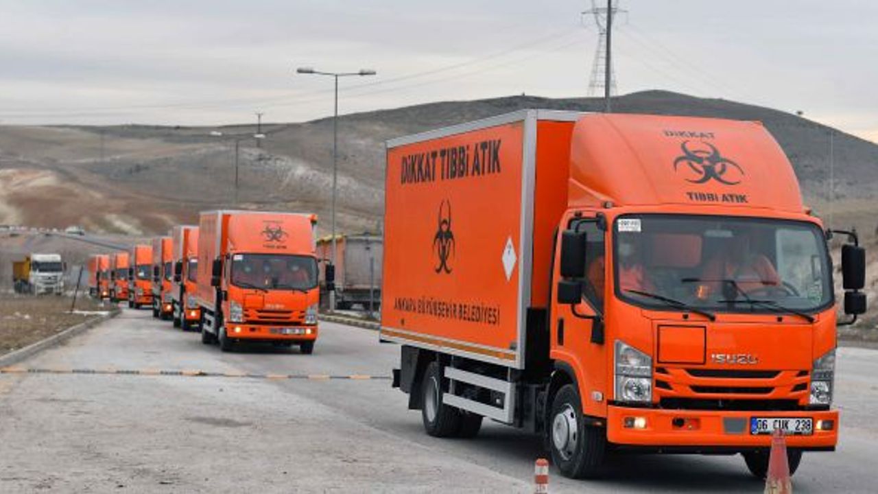 Ankara Büyükşehir Belediyesi tıbbı atık araç sayısı 15’e yükseldi