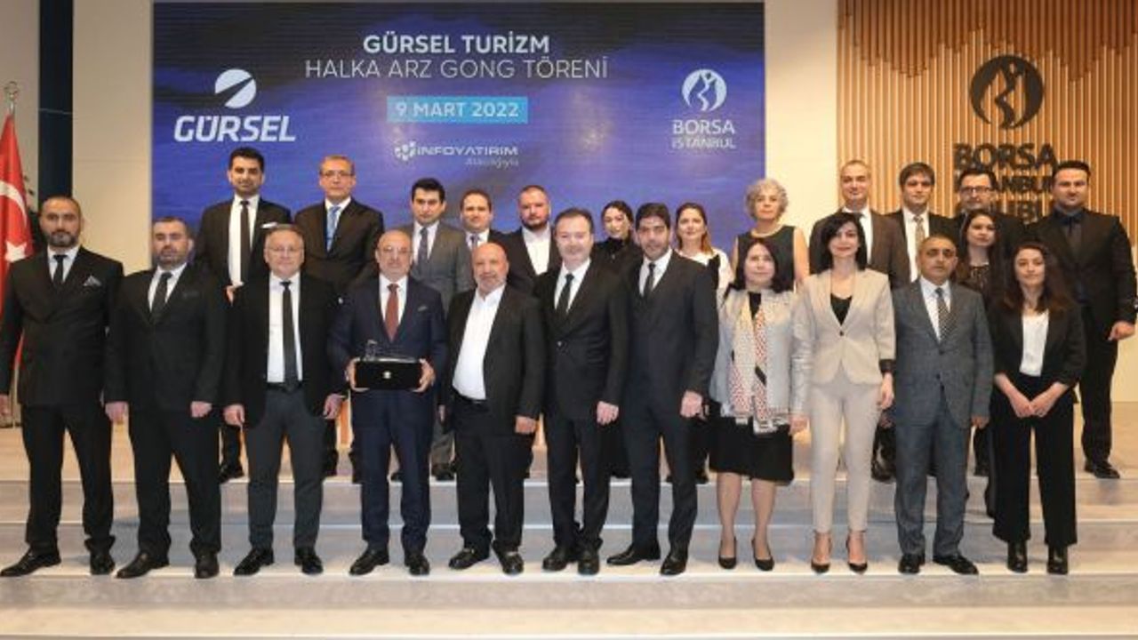 Gürsel Turizm, Borsaya girdi 256 bin 544 ortağı oldu
