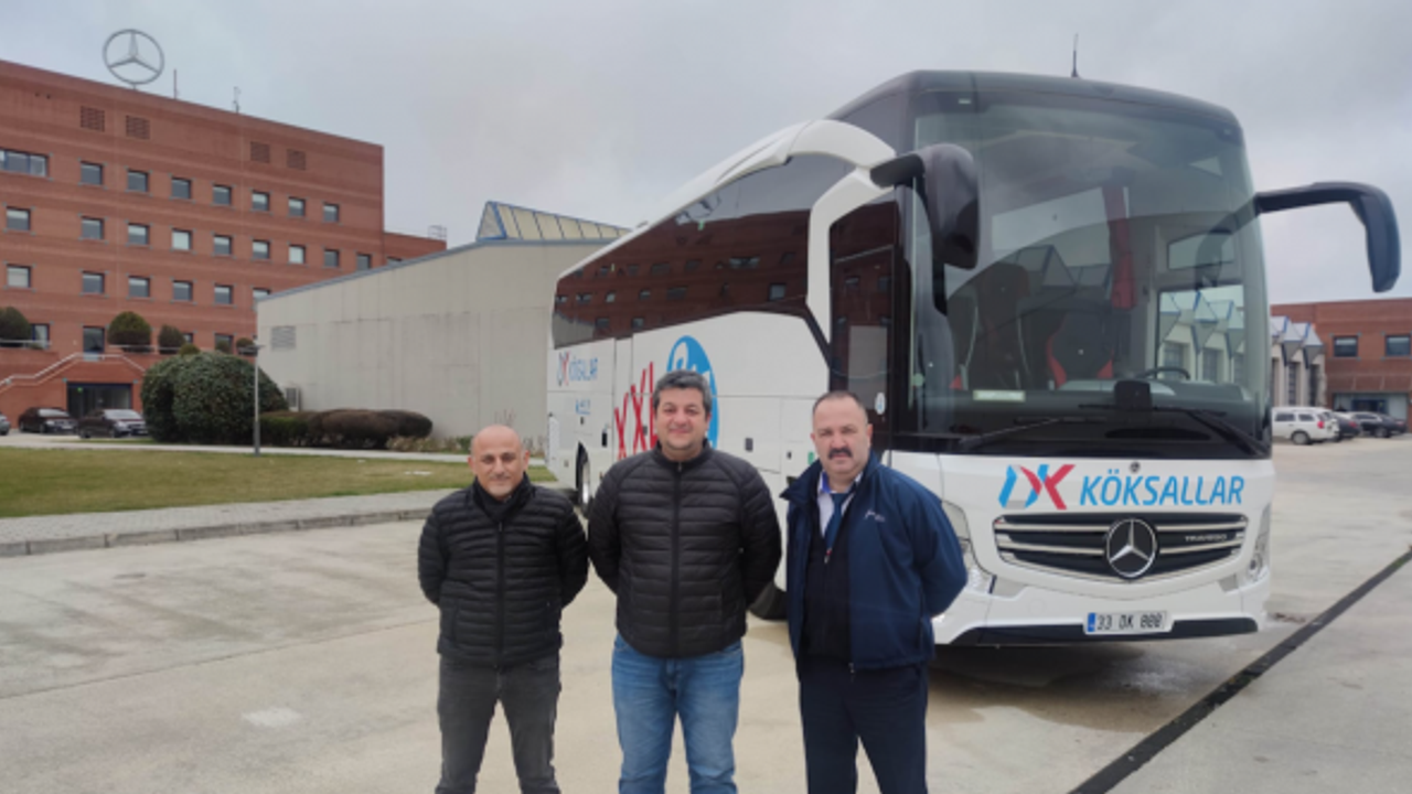 Köksallar Turizm filosuna 2 adet Travego 16 SHD kattı