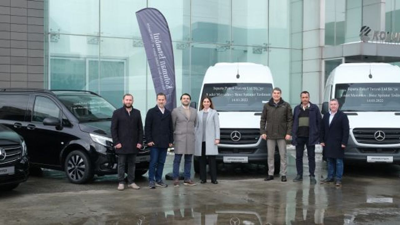 Koluman Motorlu Araçlar'dan Isparta Petrol Turizm'e 8 adet Sprinter