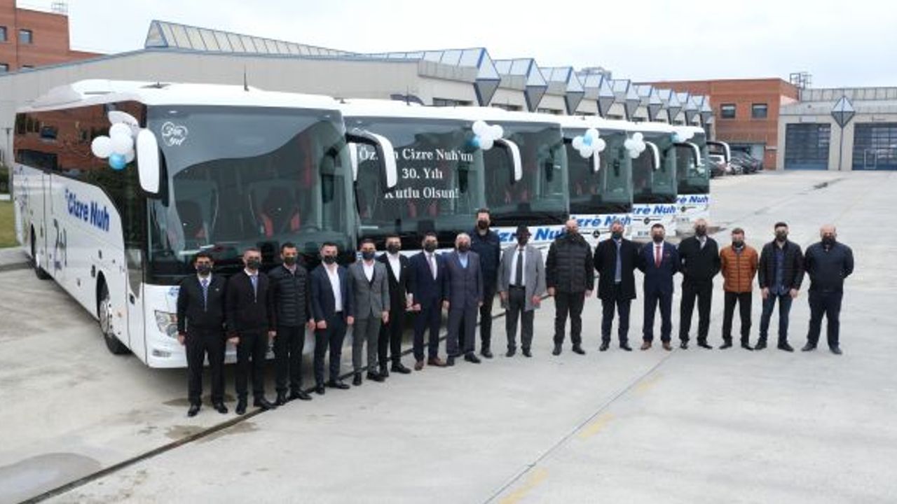 Özlem Cizre Nuh, 6 adet Mercedes-Benz Tourismo 16 2+1 ile filosunu güçlendirdi