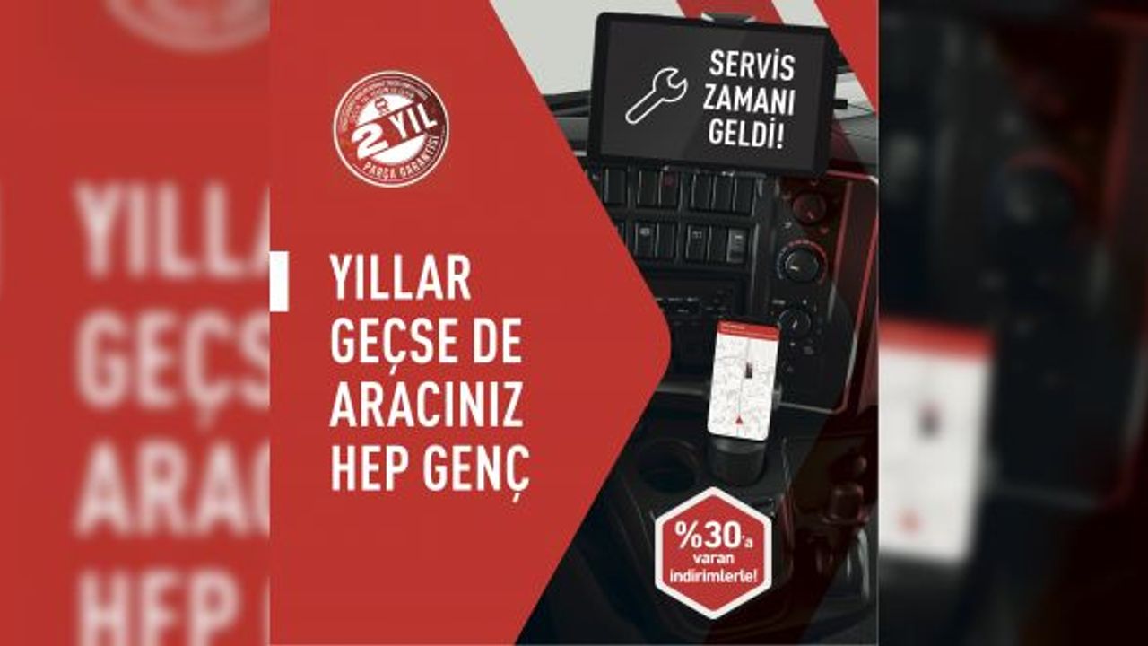 Renault Trucks, 4 yaş ve üstündeki araçları için özel bir kampanya düzenliyor