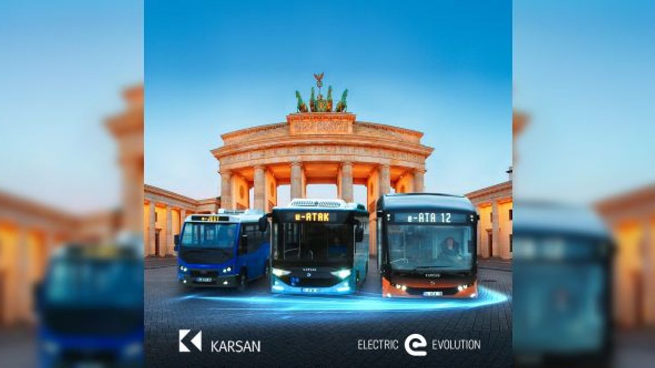 Karsan’ın, elektrikli araçları Bus2Bus Fuarı’nda sergilendi