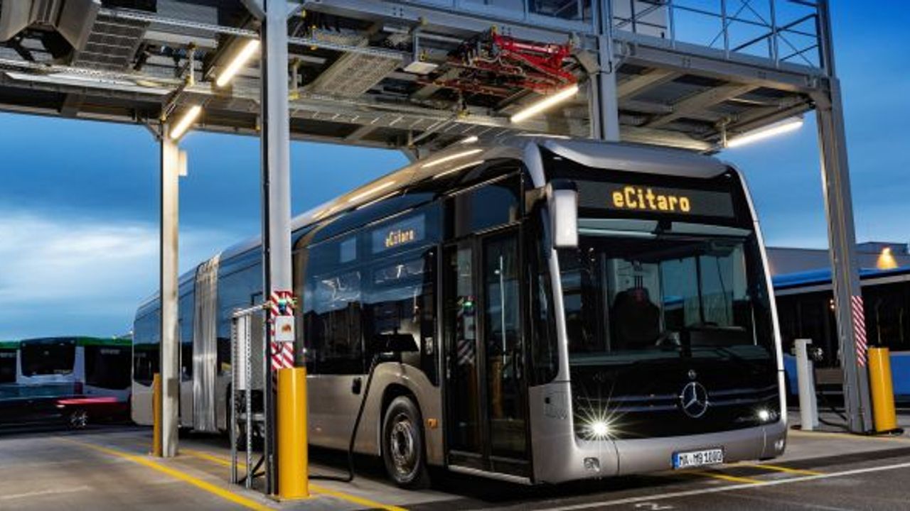 Mercedes-Benz Türk, elektrikli otobüs testleri için yeni patent başvurusu yaptı