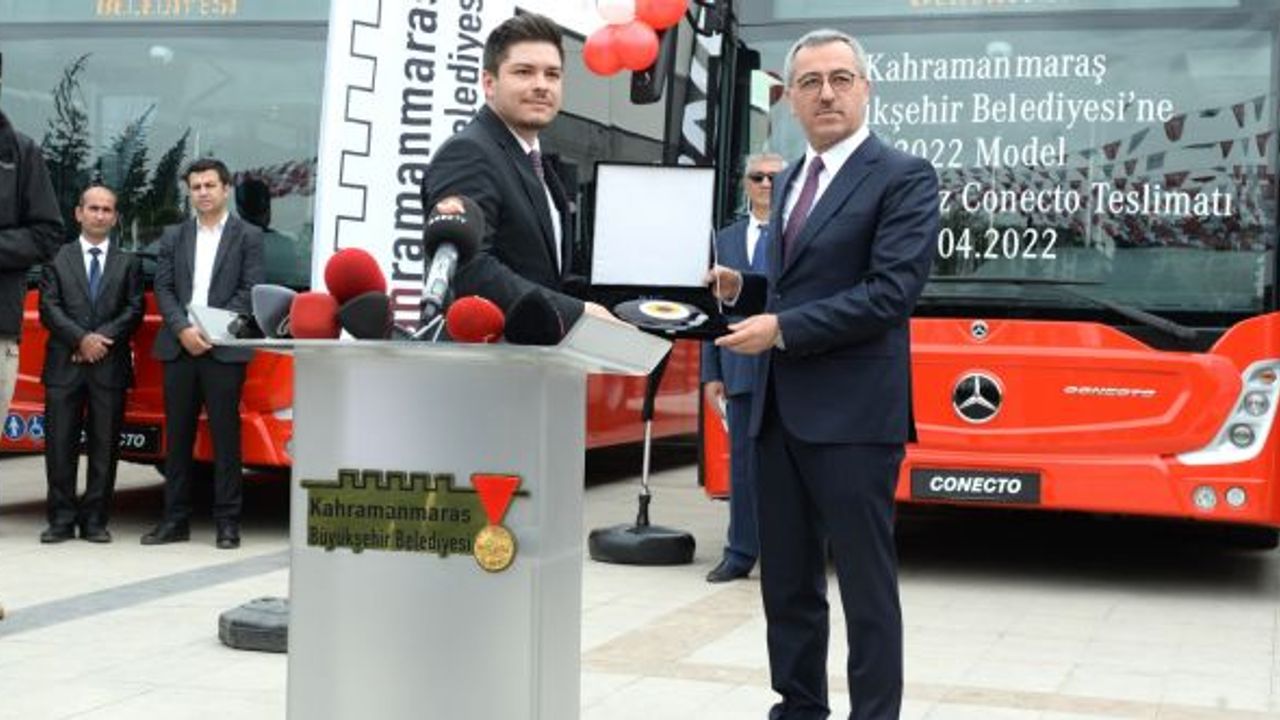 Mercedes-Benz Türk'ten Kahramanmaraş Büyükşehir Belediyesi’ne 5 adet  Conecto