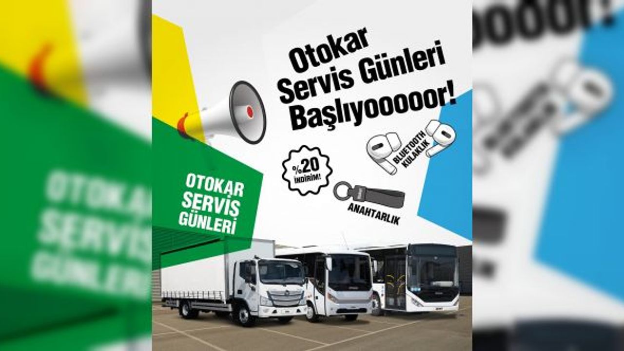 Otokar Servis Günleri 25 Nisan’da başlıyor