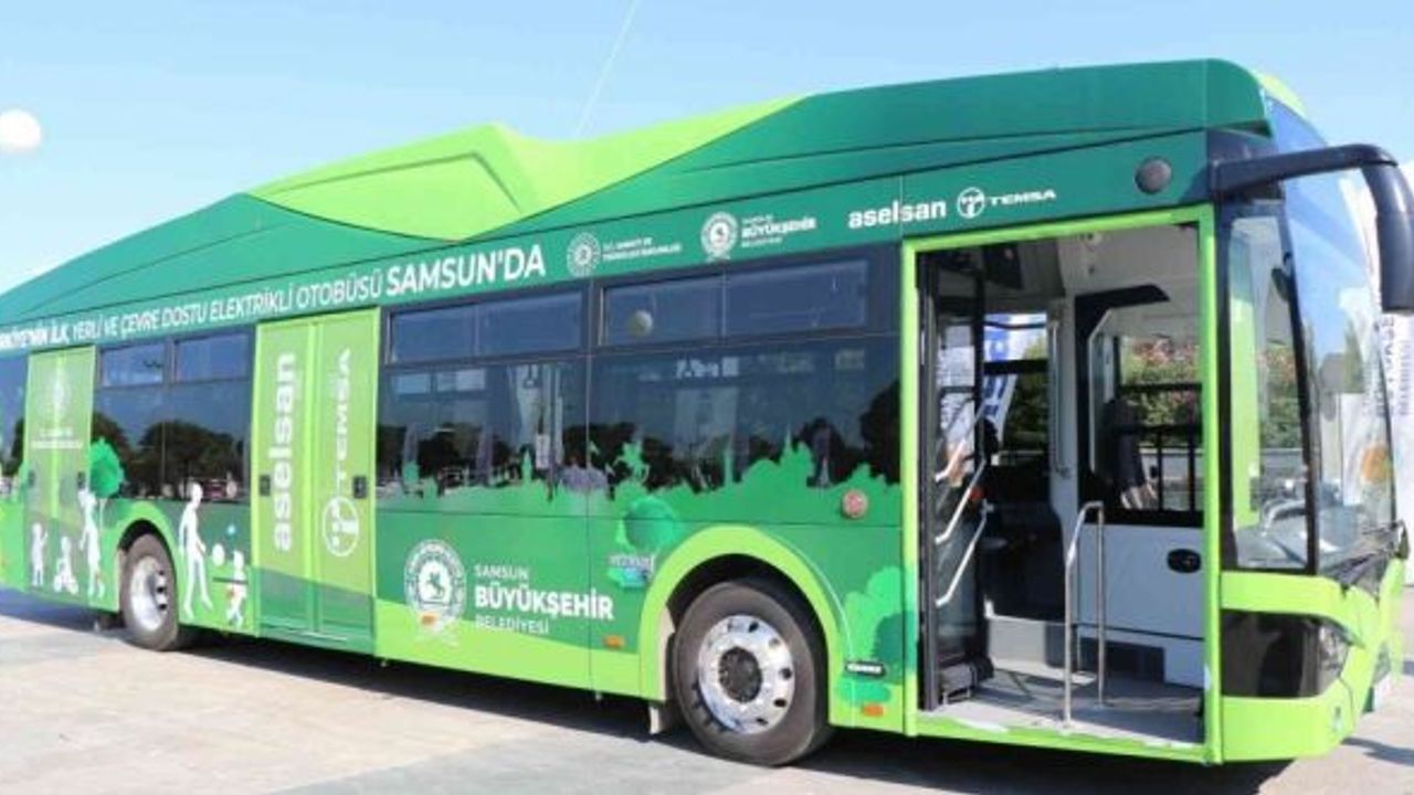 Samsun TEMSA’nın elektrikli otobüsleri için hazırlıklarını yapıyor