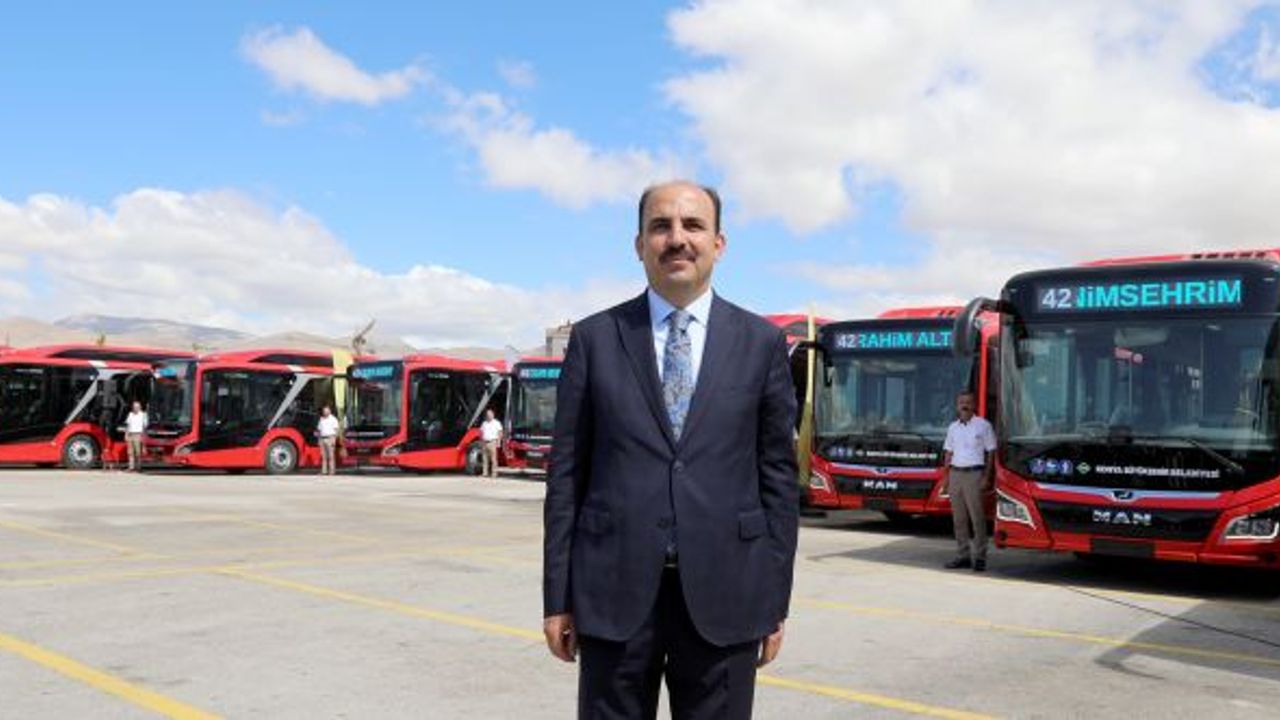 73 MAN otobüsün 19 adeti Konya ulaşımına katıldı