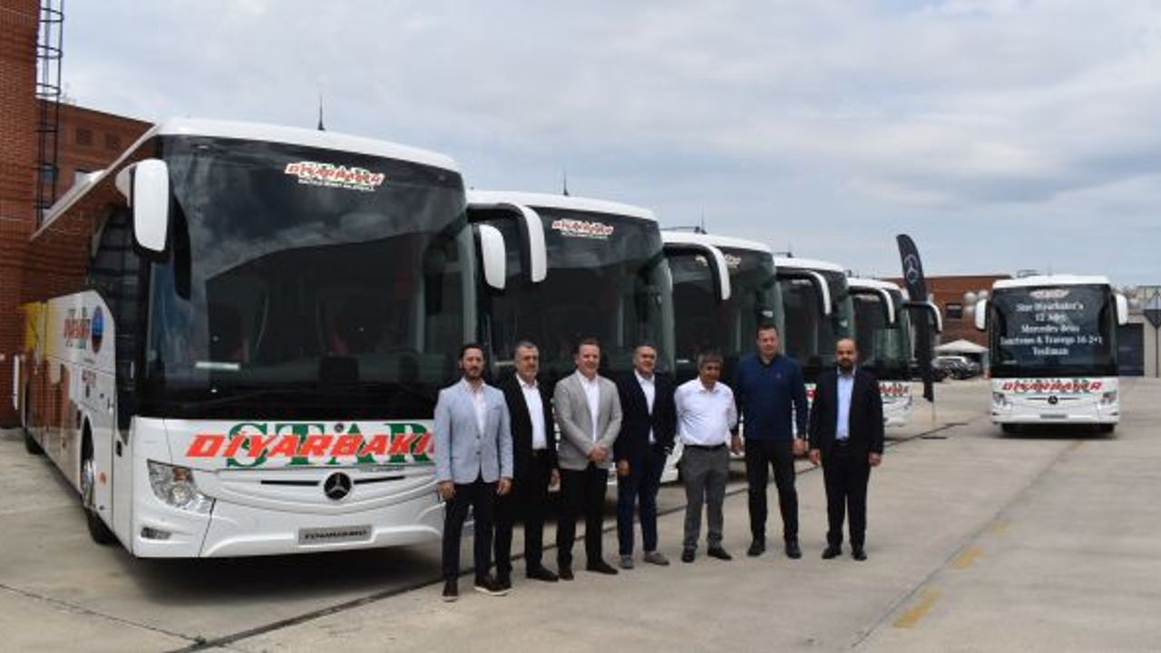 Mercedes-Benz Türk’ten Star Diyarbakır’a 6 Travego, 6 Tourismo teslimatı