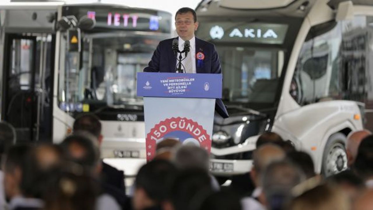 İstanbul ulaşımına 100 yeni metrobüs daha katıldı