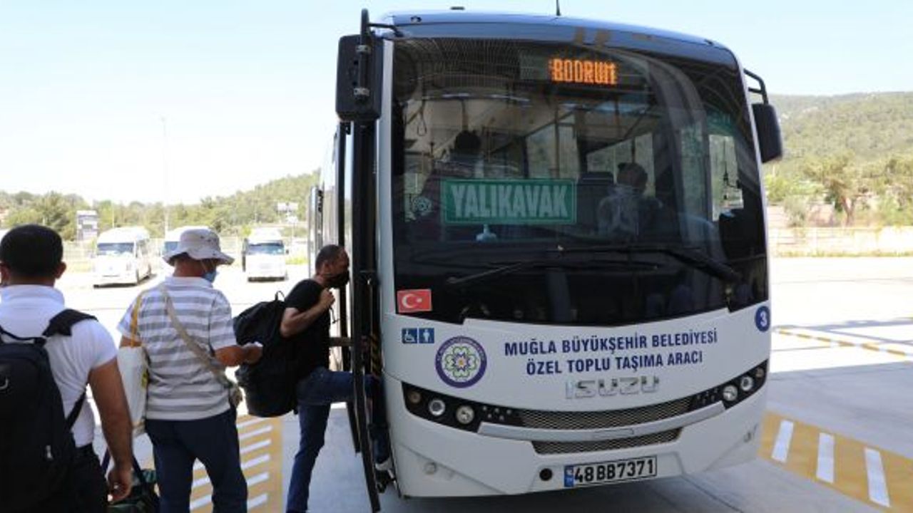 Bodrum’da 368 toplu taşıma aracı ile 6 ayda 6 milyonu aşkın yolcu taşındı