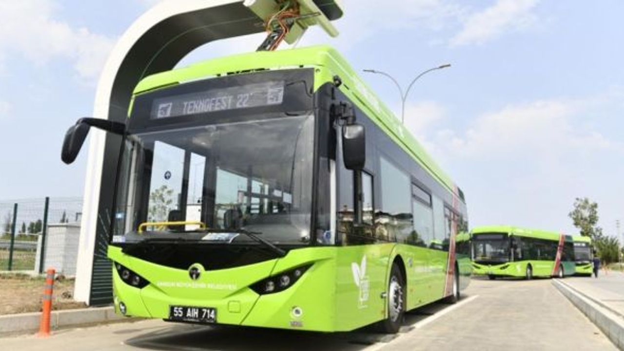 Elektrikli otobüs sayısını 40’a çıkarıyoruz