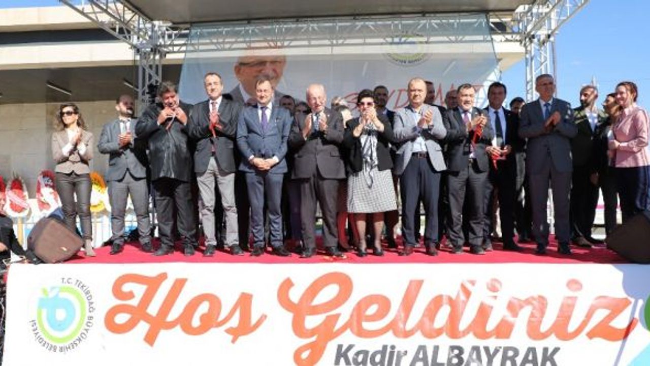 Tekirdağ Süleymanpaşa Şehirlerarası Otobüs Terminali açıldı