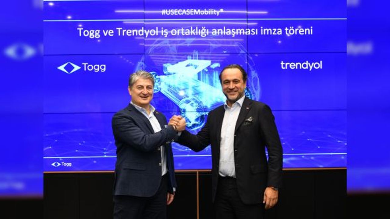 Togg ve Trendyol iş ortaklığı anlaşması imzaladı
