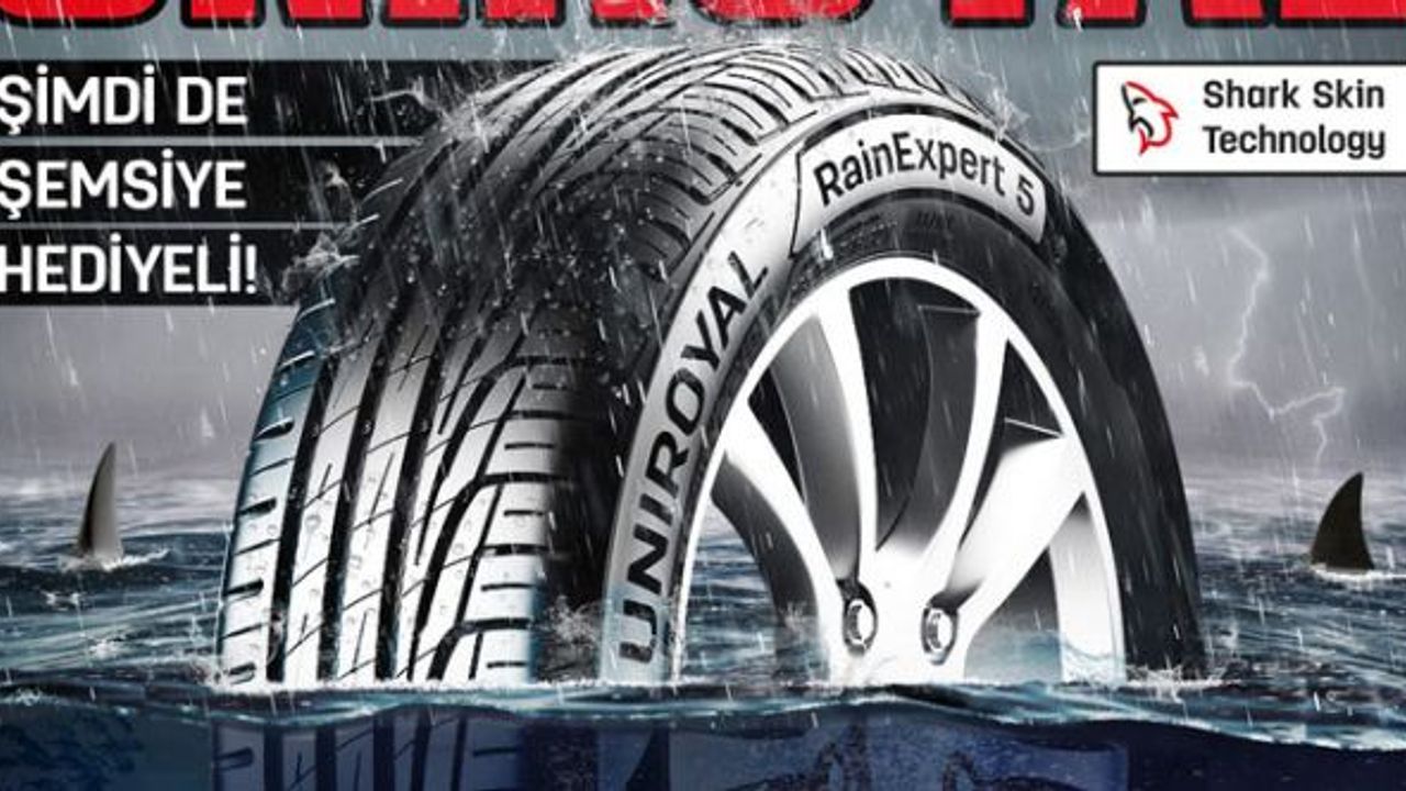 Yağmur lastiğinin mucidi Uniroyal’den yağmura meydan okuyan kampanya!