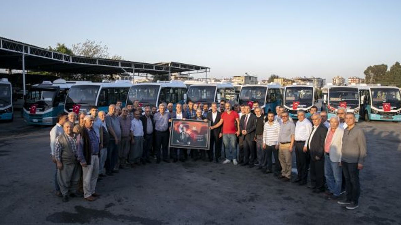 Tarsus Ulaşım A.Ş araçların  yeniledi. Başkan Vahap Seçer'e teşekkür etti