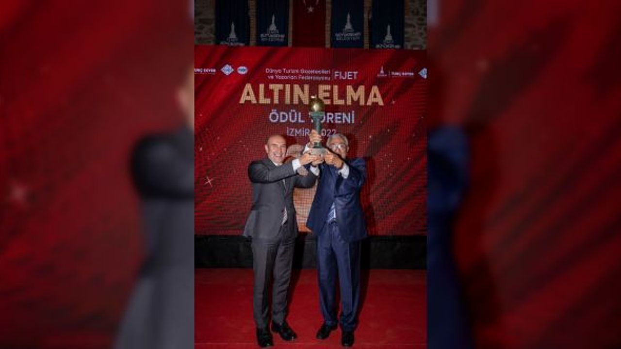 Turizmin Oscar ödülü İzmir Büyükşehir Belediyesi’ne