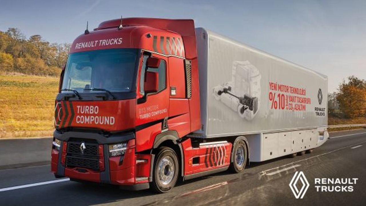 Yeni nesil Renault Trucks motorları yakıt tüketimini yüzde 10'a kadar azaltabiliyor