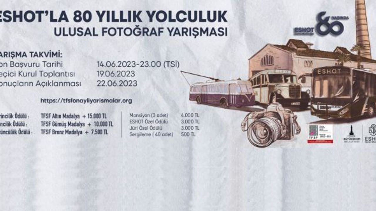 ESHOT’un 80’inci yılına özel fotoğraf yarışması