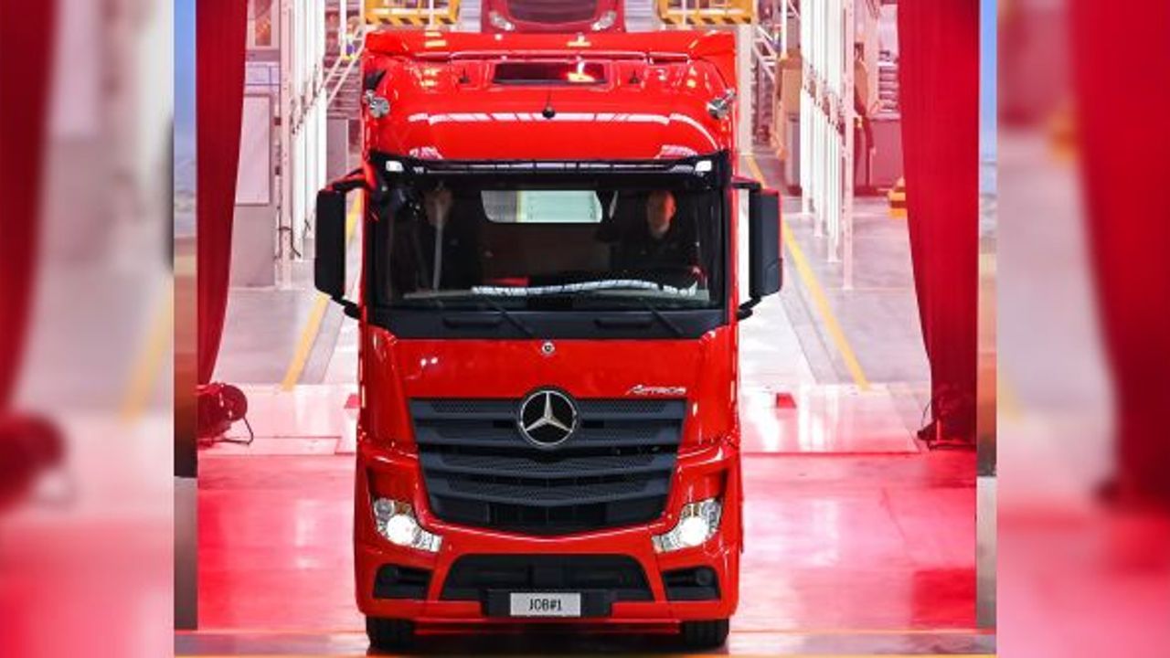 Daimler Truck’ın Çin’de ürettiği Actros’ta Mercedes-Benz Türk imzası