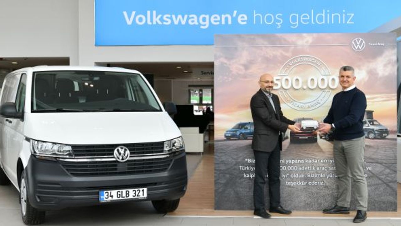 Volkswagen Ticari Araç Türkiye’den müşterilerine 500 bin kez teşekkür