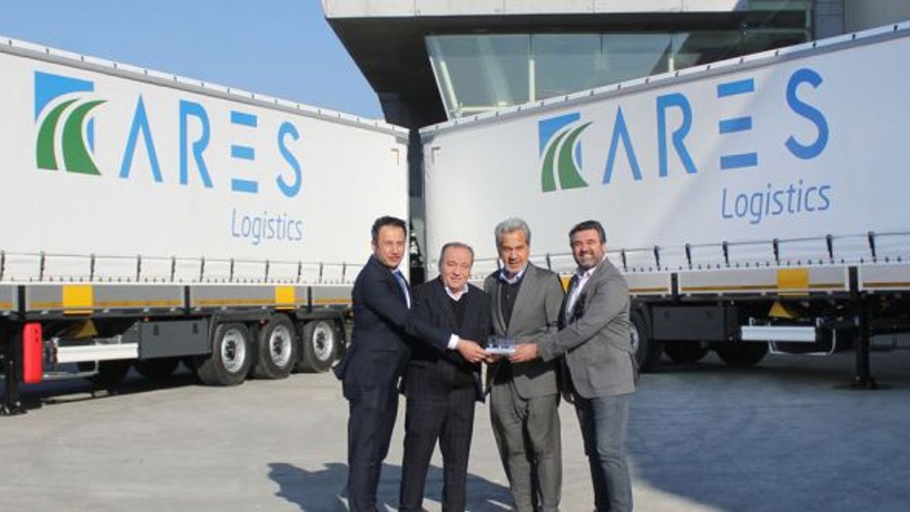 Ares Logistics, Avrupa'daki gücünü 320 Tırsan aracı ile artırıyor