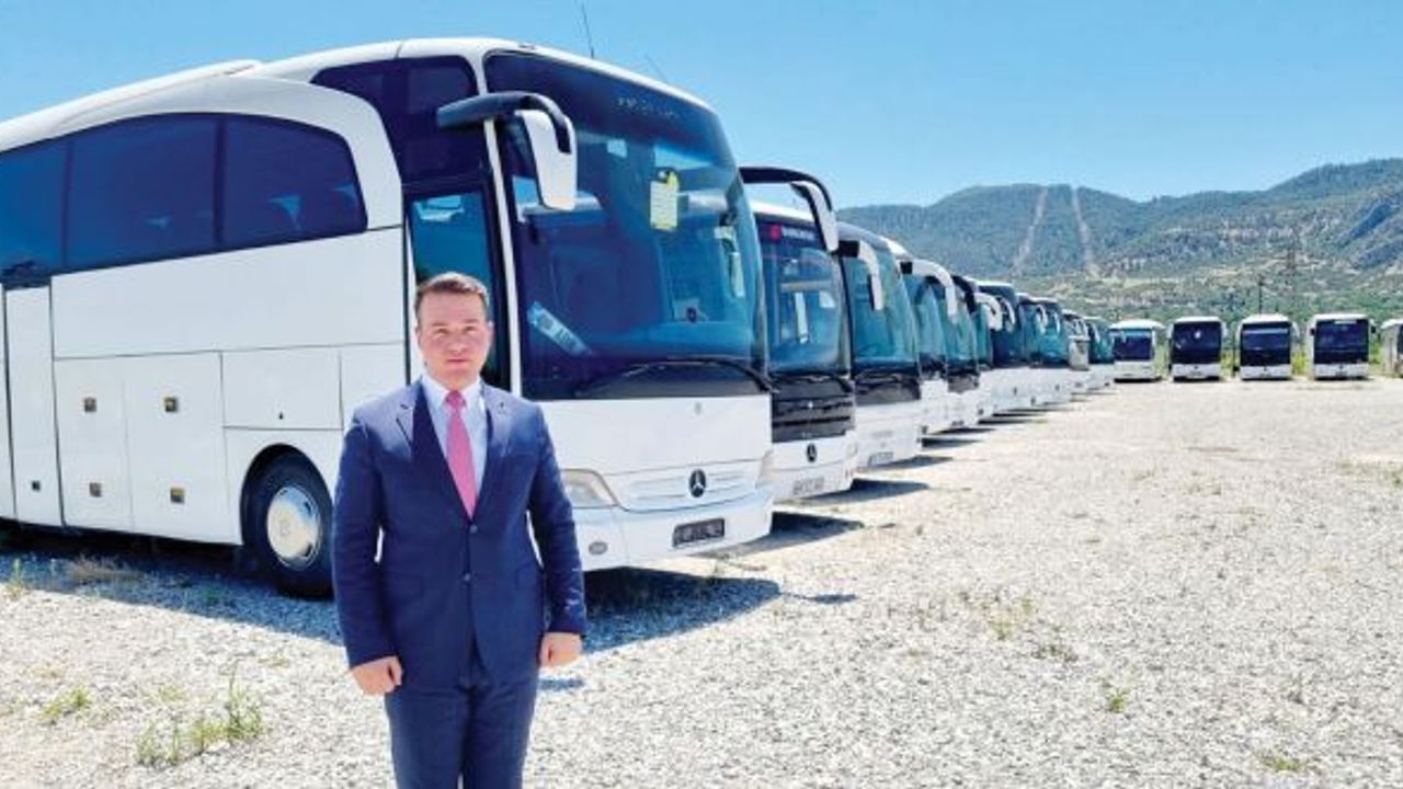 Adnan Bulut Otomotiv ikinci el pazarında 6 ayda 190 otobüs sattı hedeflerini büyüttü