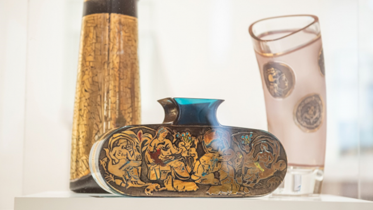 “Camda Antik İzmir” sergisi 8500 yıllık tarih AASSM’de açıldı