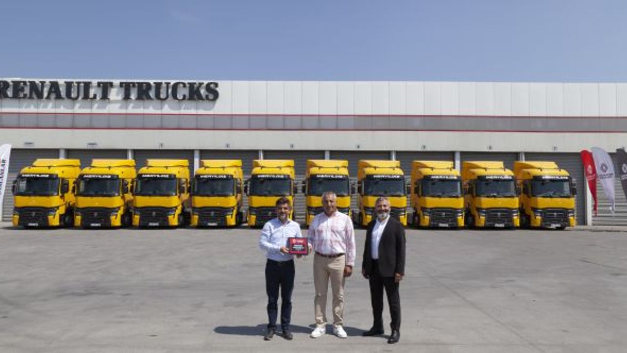 Meryıldız Lojistik, yeni 30 adet Renault Trucks aracını filosuna katıyor