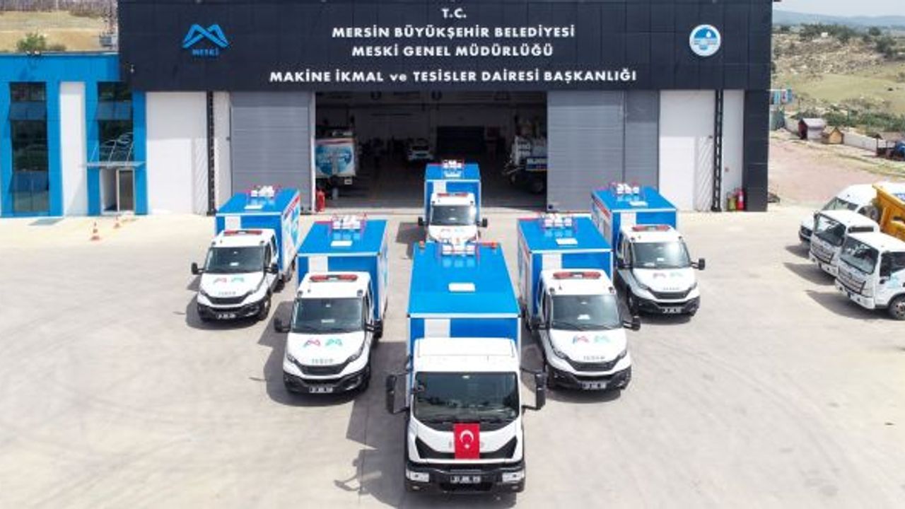 MESKİ araç filosuna 6 adet Iveco mobil bakım onarım aracı kattı