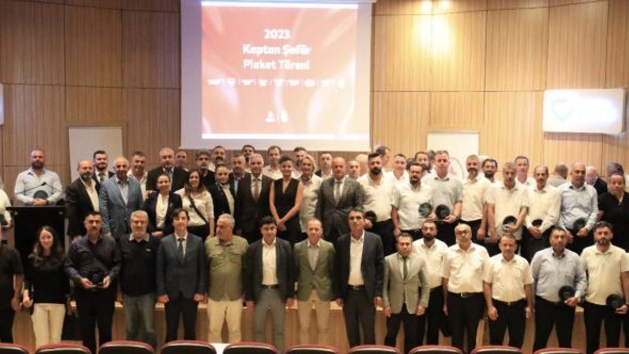 2023 yılında yolculardan en çok teşekkür alan 161 şoför ödüllendirildi