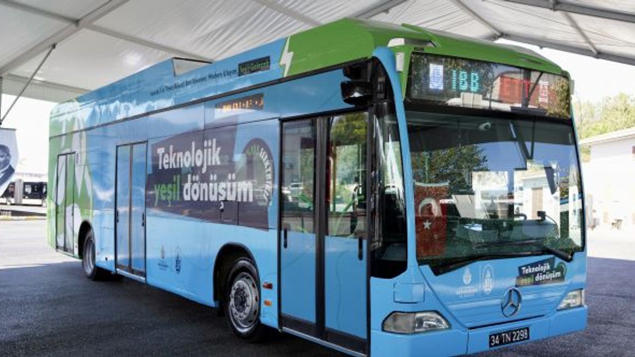 2006 model Mercedes Citaro yüzde 100 elektrikli hale geldi