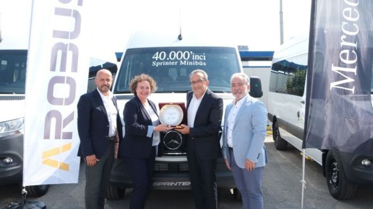 40.000’inci Mercedes-Benz Sprinter, yola çıkmaya hazır