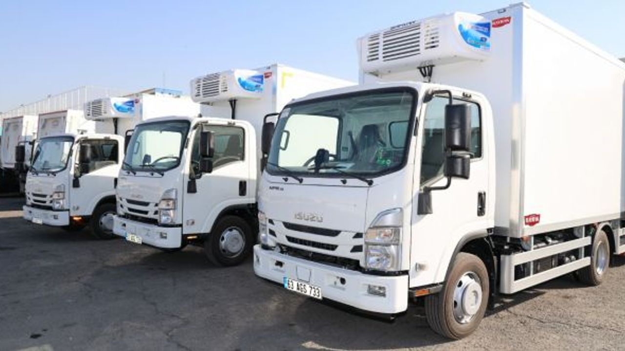 Şanlıurfa Büyükşehir Belediyesi filosuna 3 adet Isuzu NPR kattı