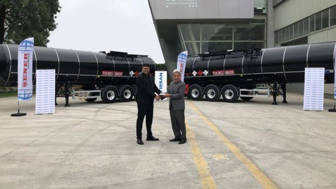 Tırsan'dan Şener Lojistik’e 20 Kässbohrer Bitüm Taşıyıcı Tanker