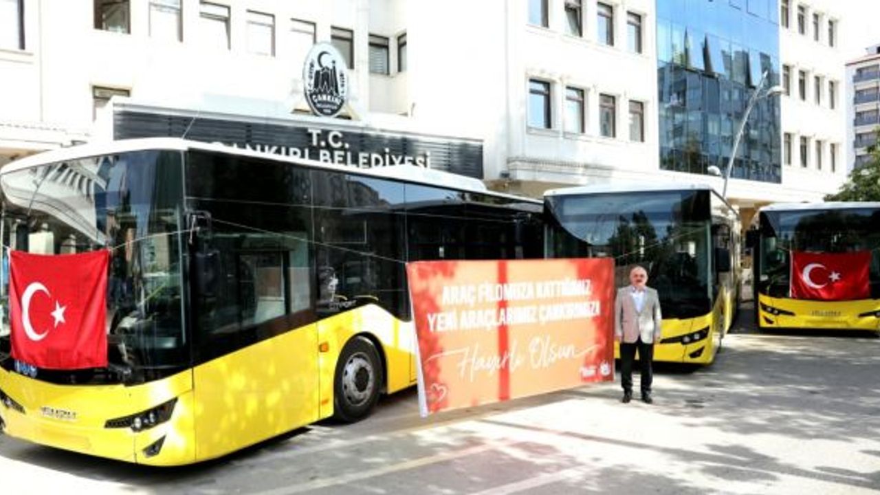 Çankırı Belediyesi filosuna 3 adet Isuzu Citiport kattı