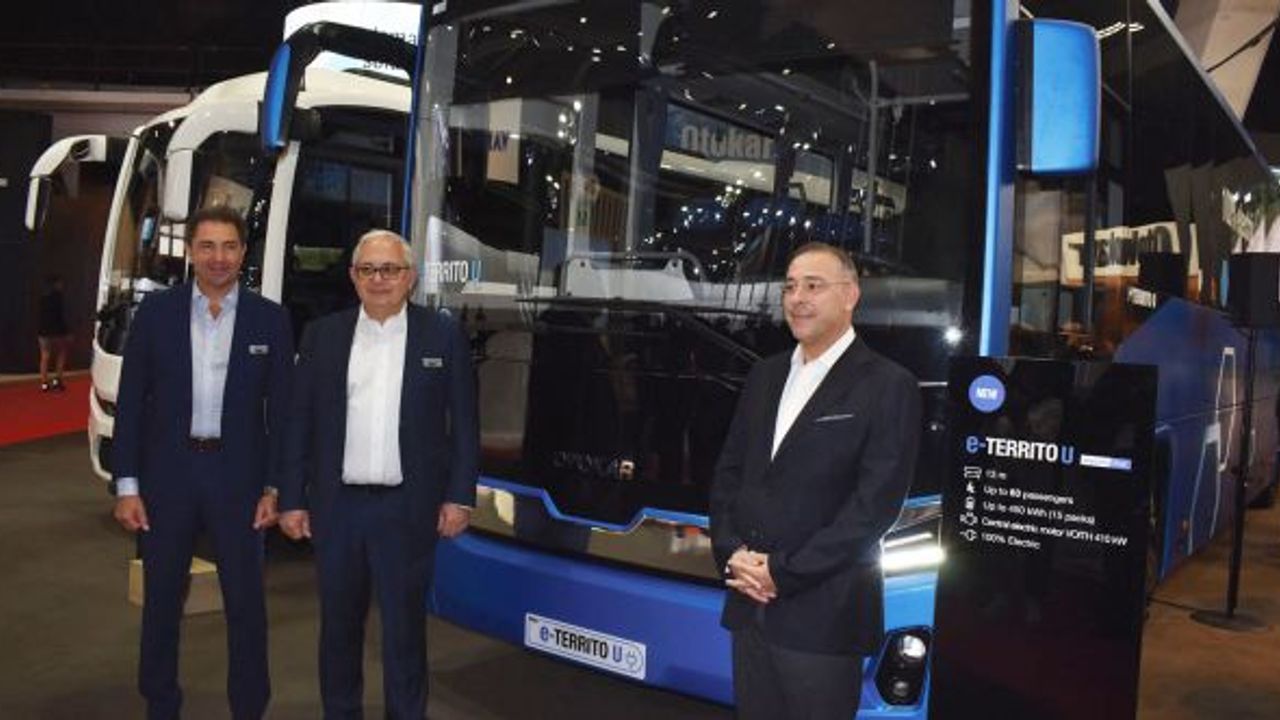 Otokar, ilk hidrojenli ve yeni elektrikli otobüslerini tanıttı