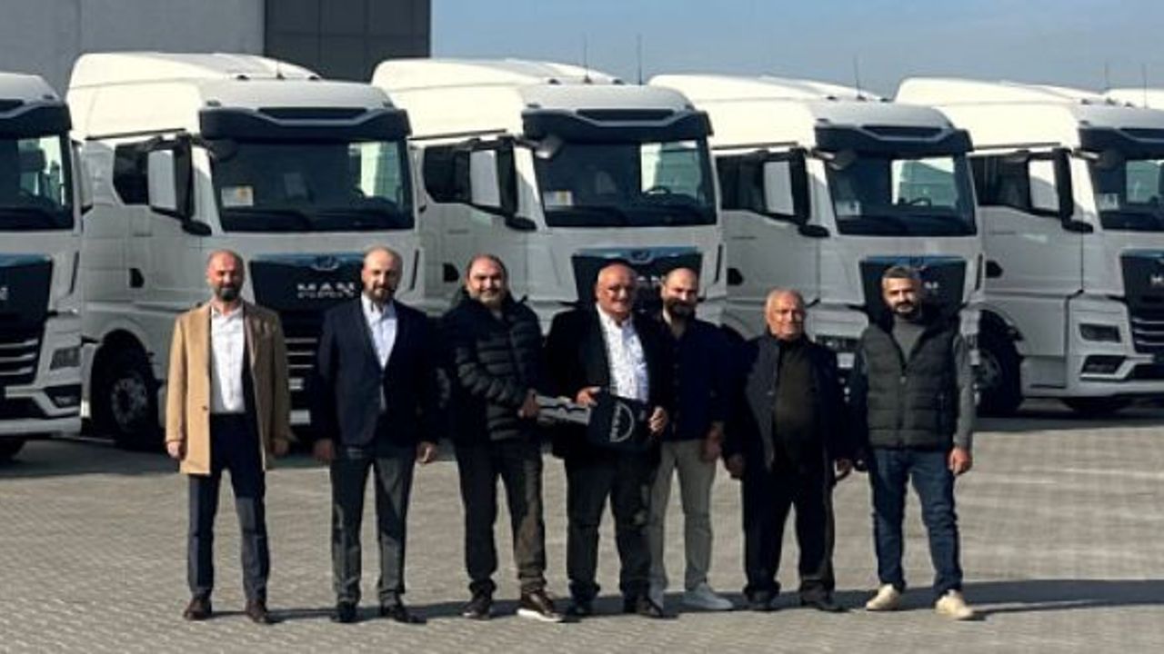 Ankara Nakliyat ve Lojistik, 50 adet çekici alımı ile filosunu MAN’a dönüştürüyor