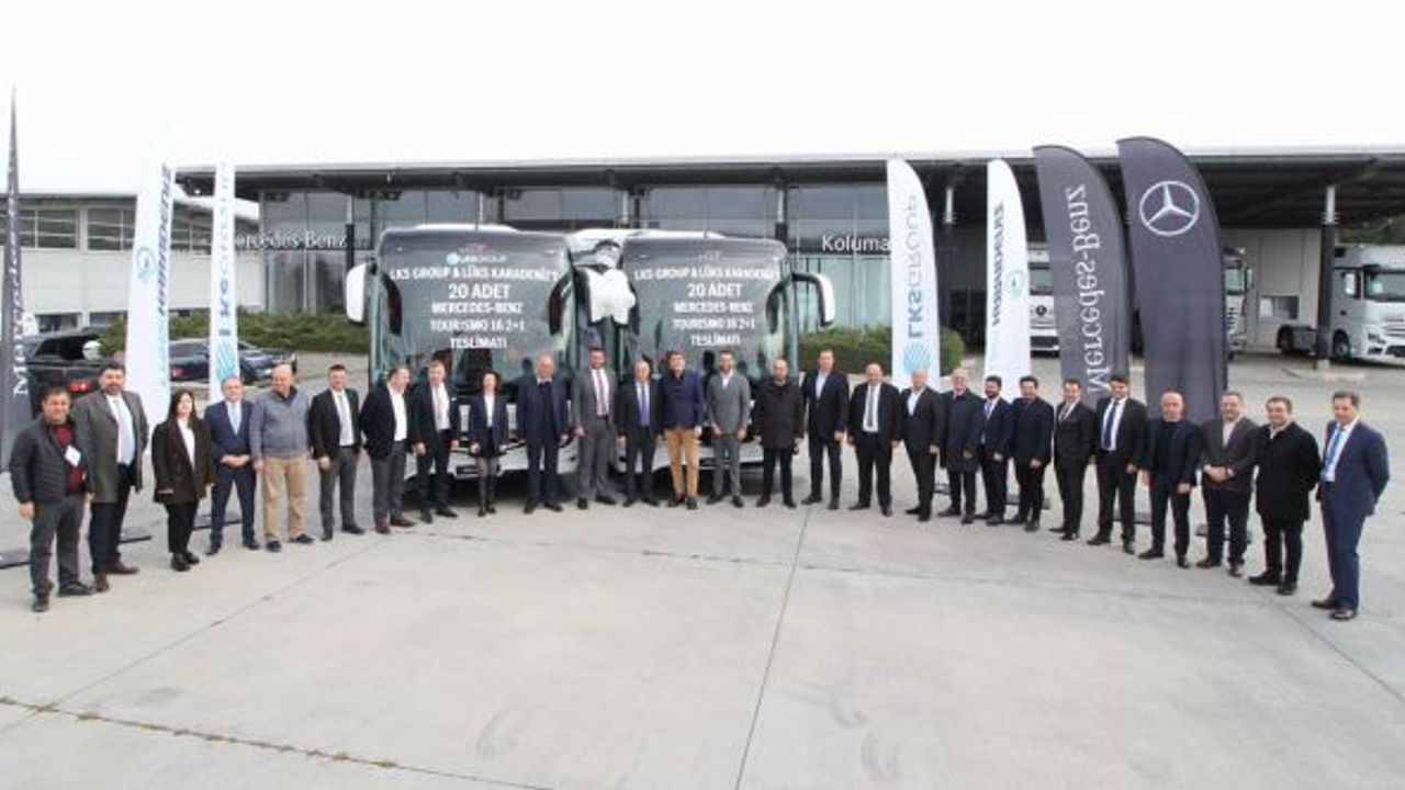 LKS Group-Lüks Karadeniz Seyahat filosuna 20 Mercedes-Benz Tourismo 16 2+1 kattı