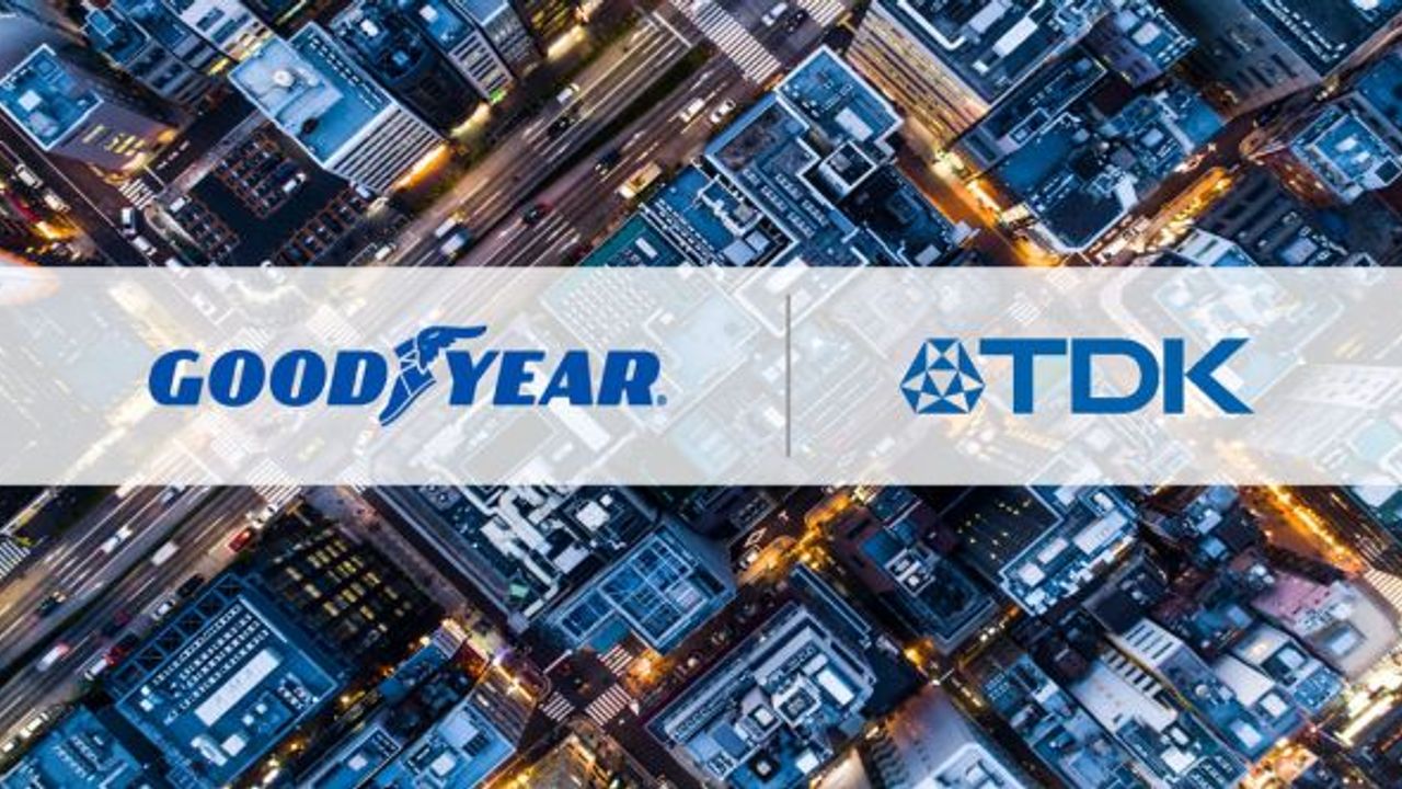 Goodyear lastik zekası teknolojisinde bir işbirliği de TDK ile yaptı