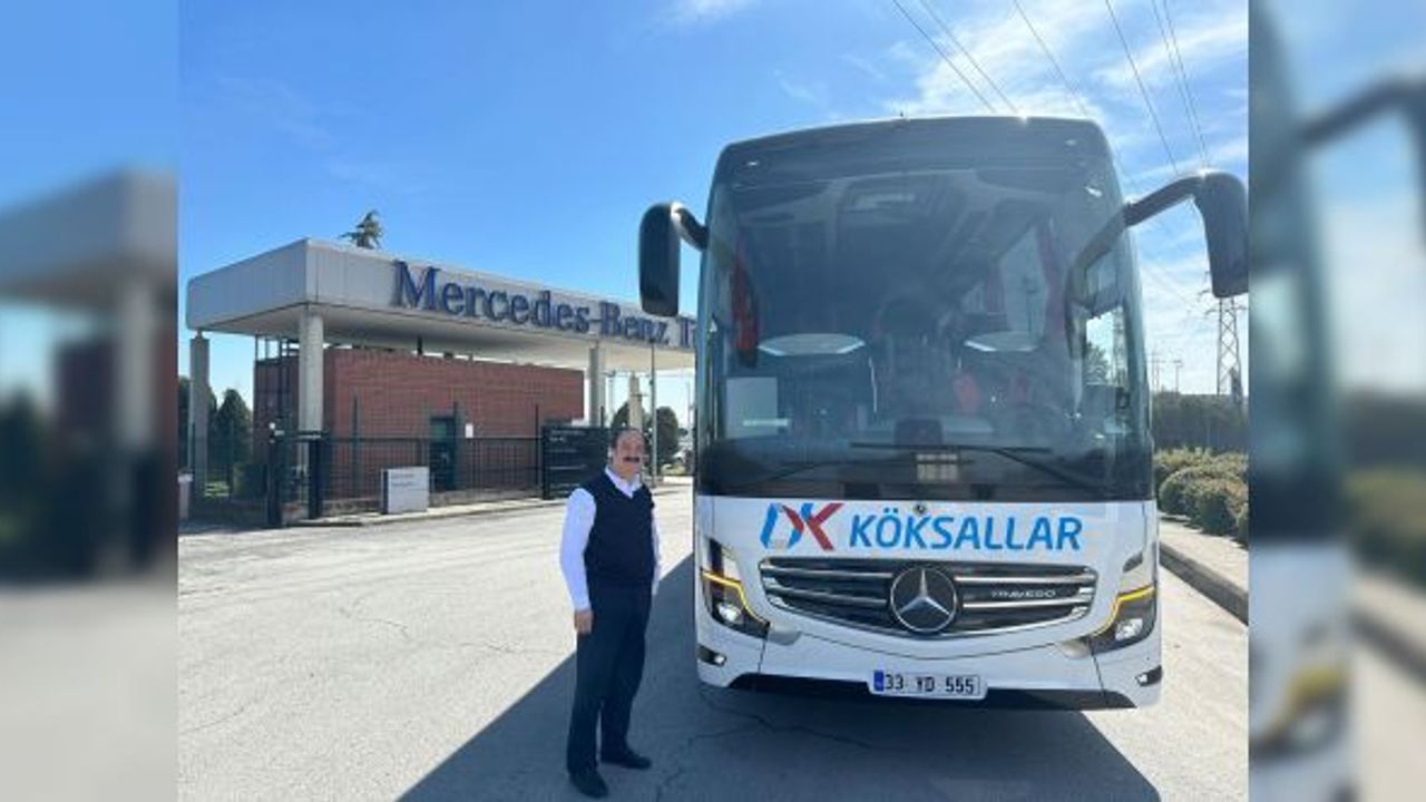 Bayraktarlar Merkon’dan Köksallar Turizm bireyselcisi Osman Çetin’e Travego teslimatı