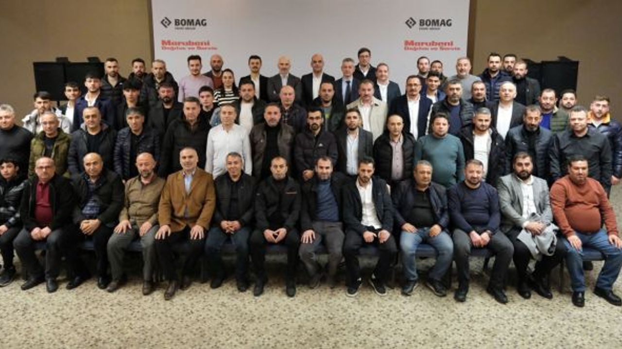 Bomag, Operatörlere Yeni Modellerini Tanıtım Etkinliği Düzenledi