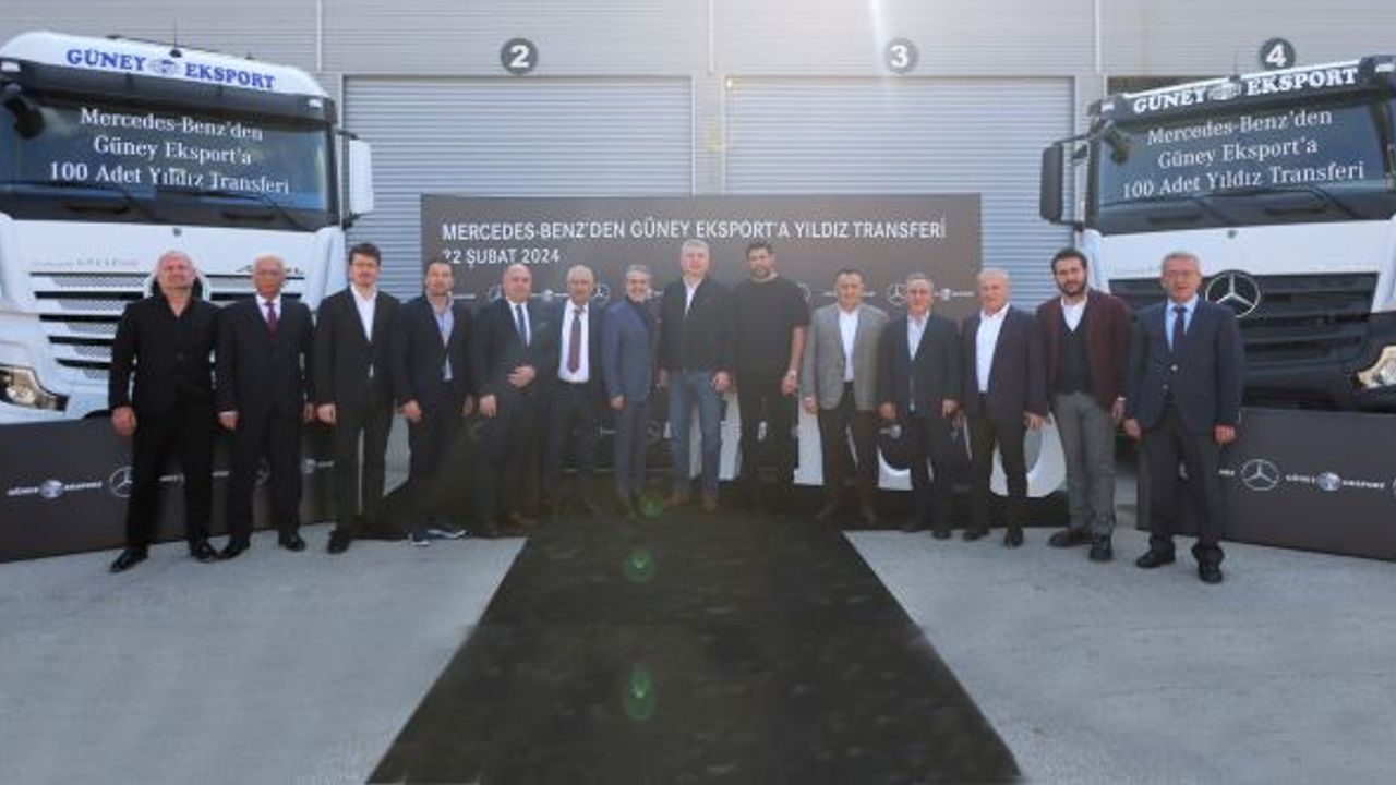 Heska Motorlu Araçlar’dan Güney Eksport şirketine 100 adet Actros