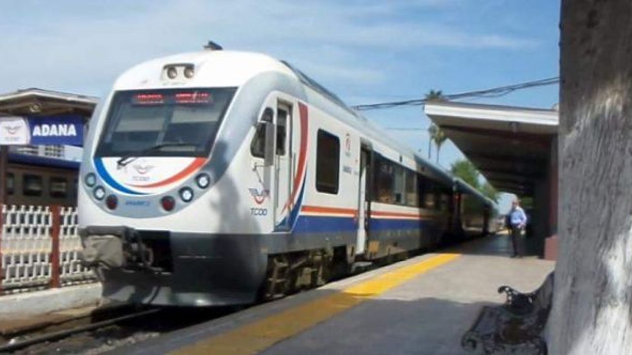 Adana-Mersin tren seferleri 22 Nisan’dan itibaren 2 yıl süre ile yapılmayacak