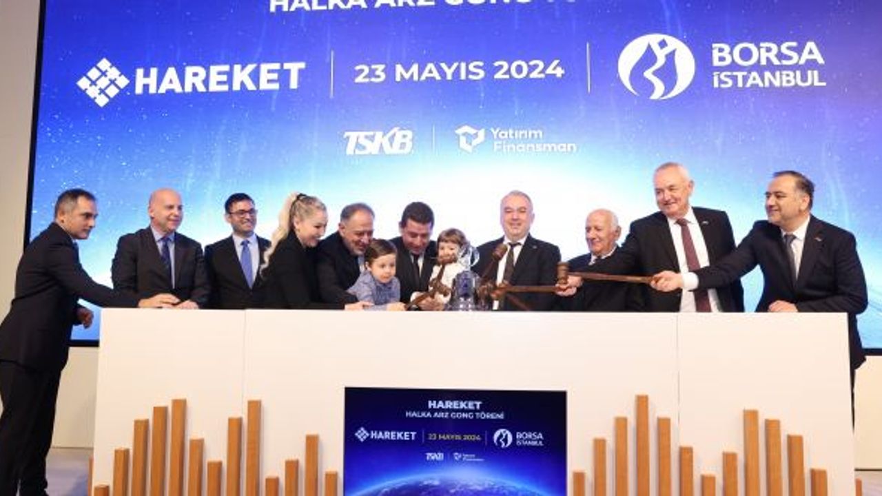 Hareket Proje Borsa İstanbul’da işlem görmeye başladı
