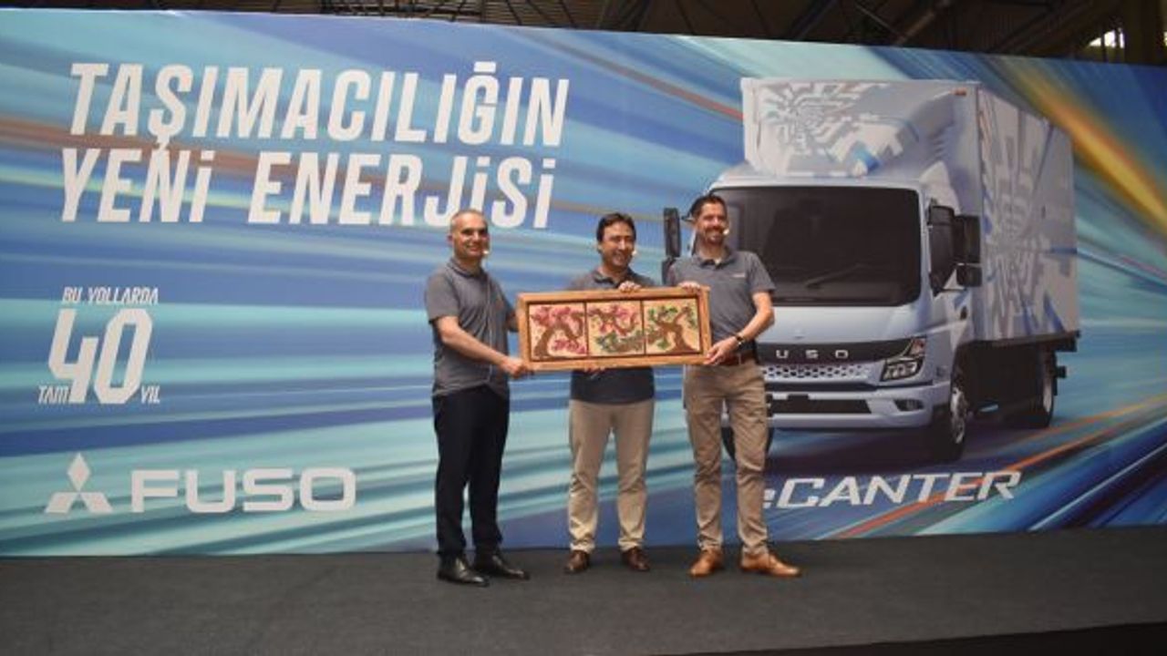Temsa Elektrikli Fuso Canter’in lansmanını yaptı