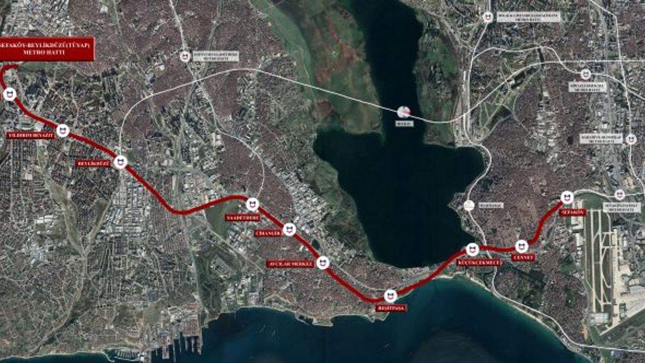 İBB Sefaköy-Beylikdüzü-TÜYAP Metrosu’nun yapımına başlamak için sadece bir imza bekliyor