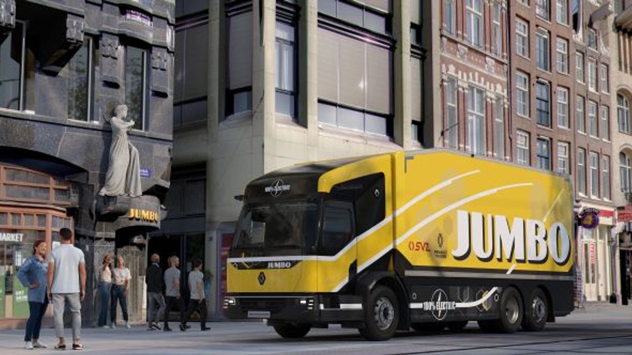 Renault Trucks şehir içi lojistiğine yönelik elektrikli 'Oxygen'ı test ediyor